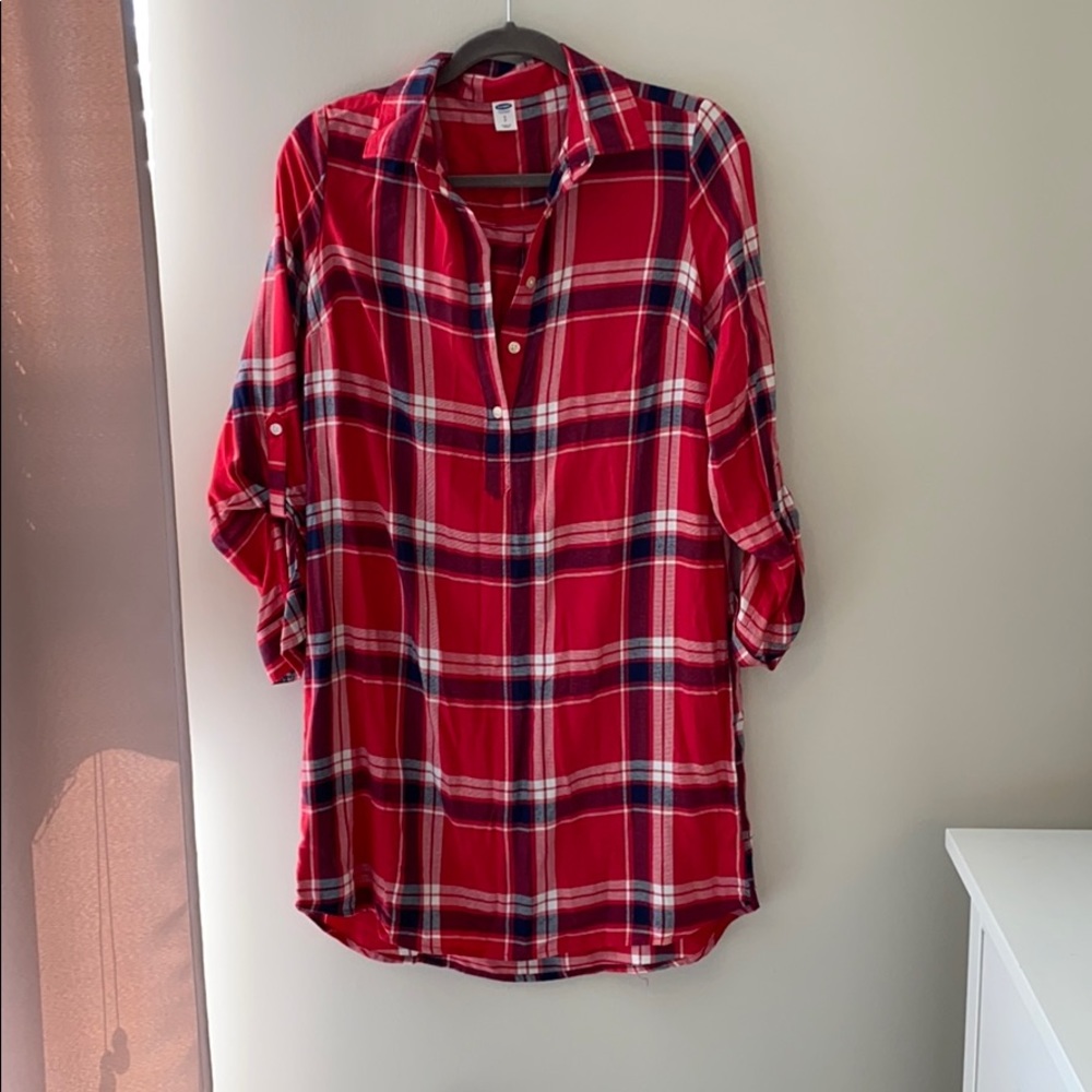 Old navy small plaid dress